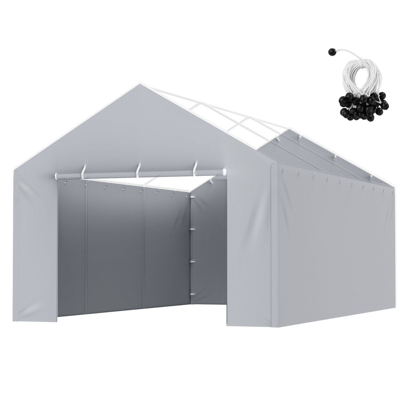 Pressutallin vaihtokate North Craft SXYQCPBHC12X20, 610x364cm, harmaa