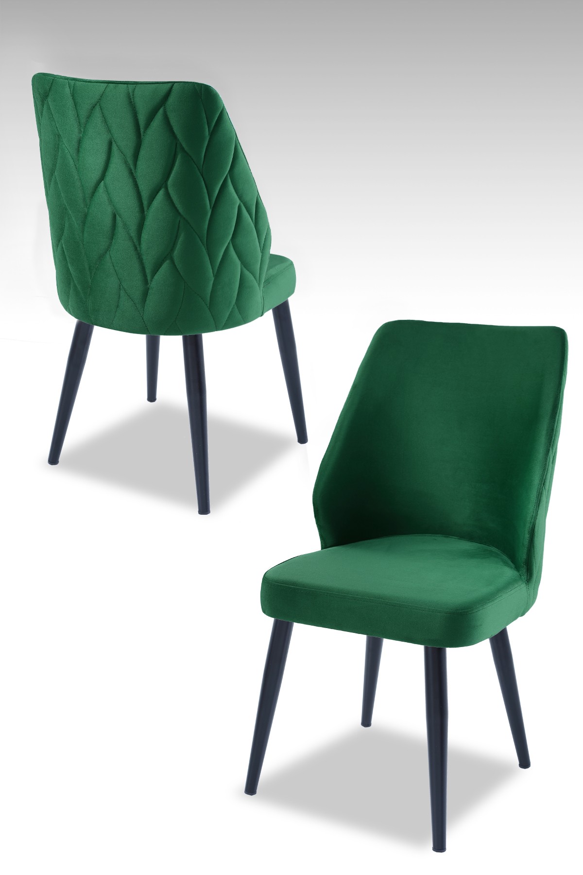Tuolisetti Valento Furniture Pufi, 2-osainen, 48x90x43cm