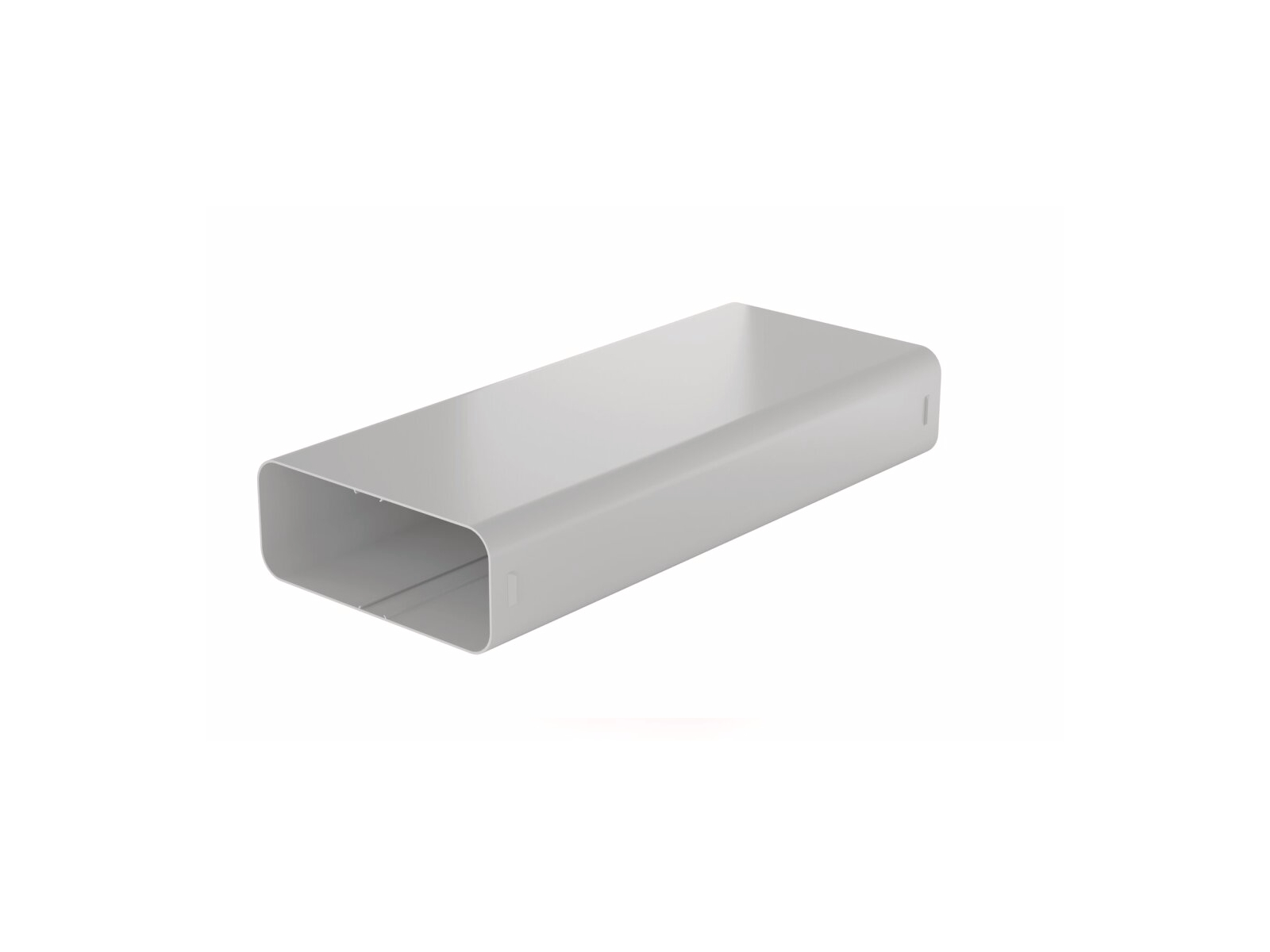 Putkiosa Savo Airvent, litteä, 222x89x1000 mm, harmaa