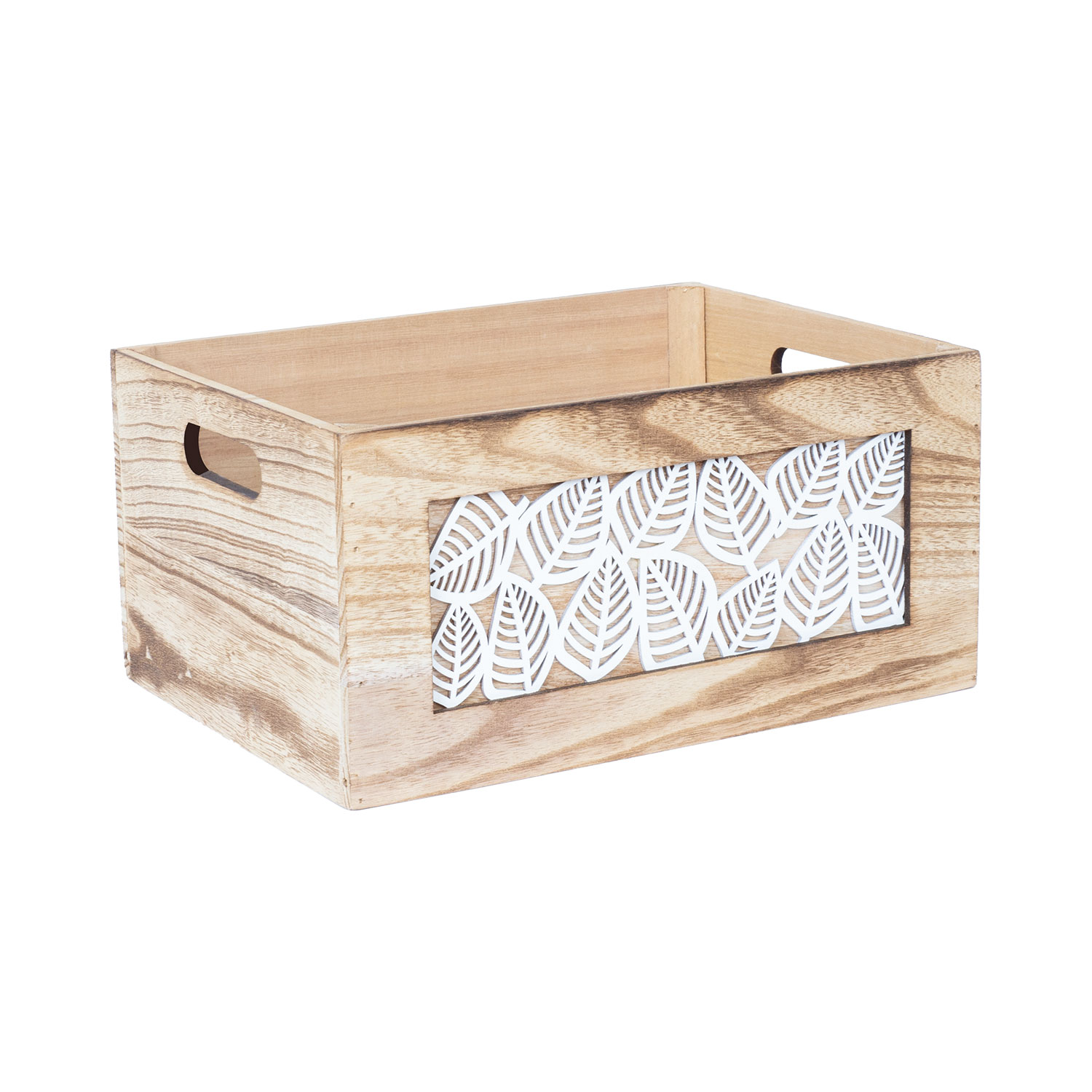 Puulaatikko Home4You Kaseke, 36x26x18cm, Luonnonväri