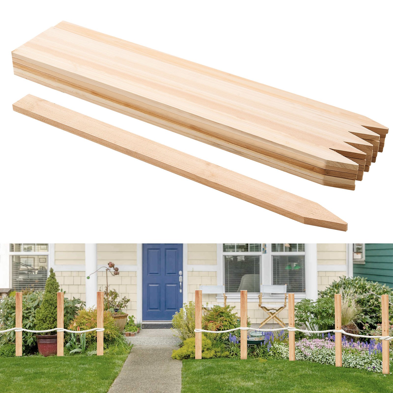 Puupaalut North Craft, 91 cm, 25 kpl 