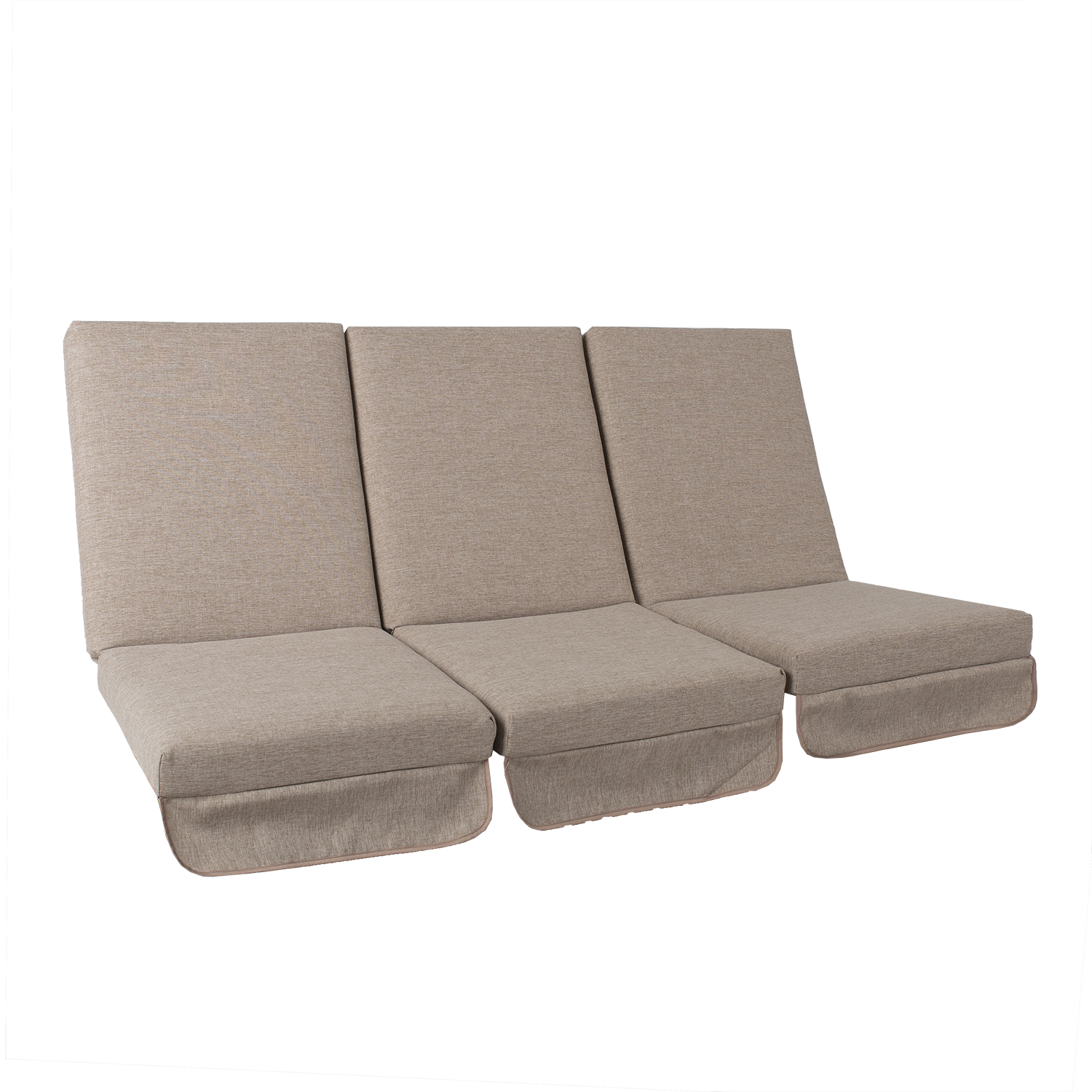 Puutarhakeinun Pehmusteet Home4You Montreal, 114x52x9cm, Beige