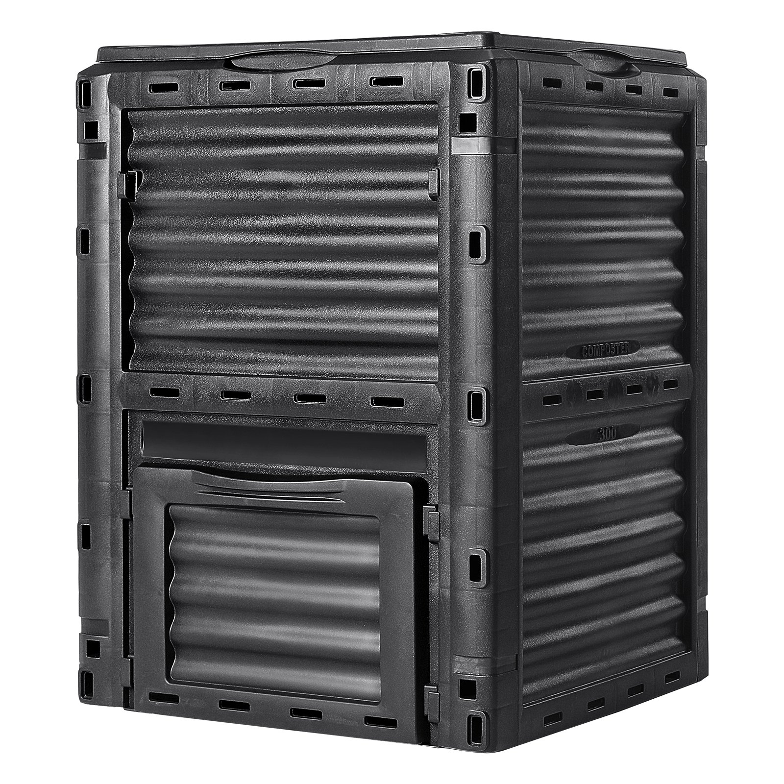 Puutarhakompostori North Craft XDB-431, 300L, Musta