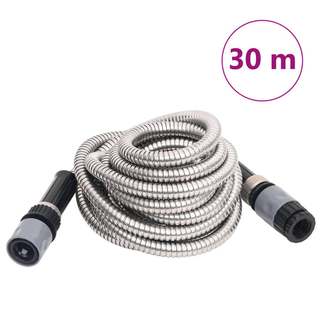 Puutarhaletku suuttimella 0,6&quot;, rst