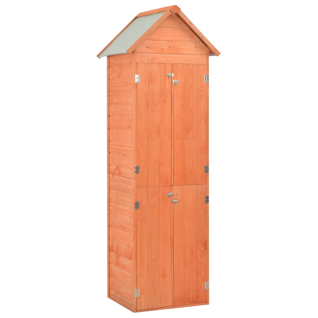 Puutarhan varastovaja puu 71x60x213 cm, 0.4m2