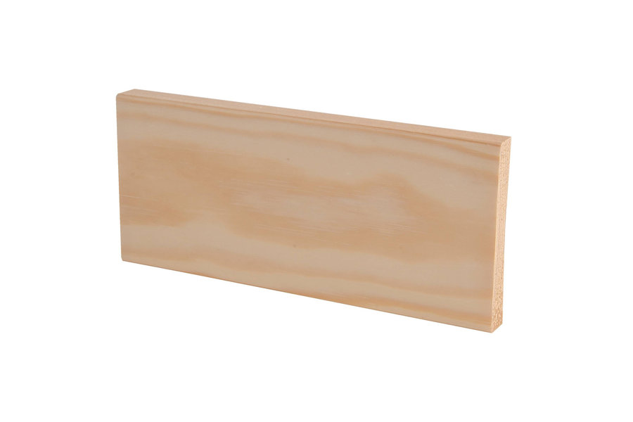 Peitelista JR-Wood, sileä, 12x58x3600, mänty, puuvalmis (5 kpl/pkt)