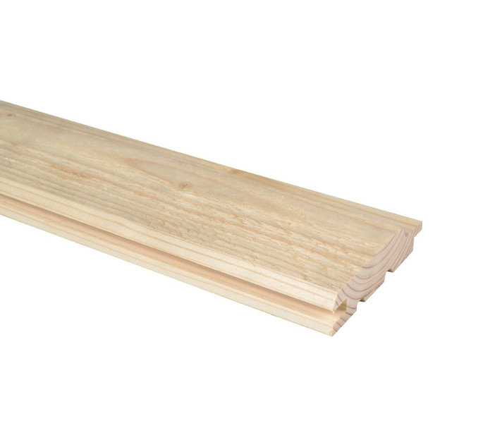 Ulkoverhouspaneeli JR-Wood UTV, puuvalmis, päätypontattu, eri kokoja