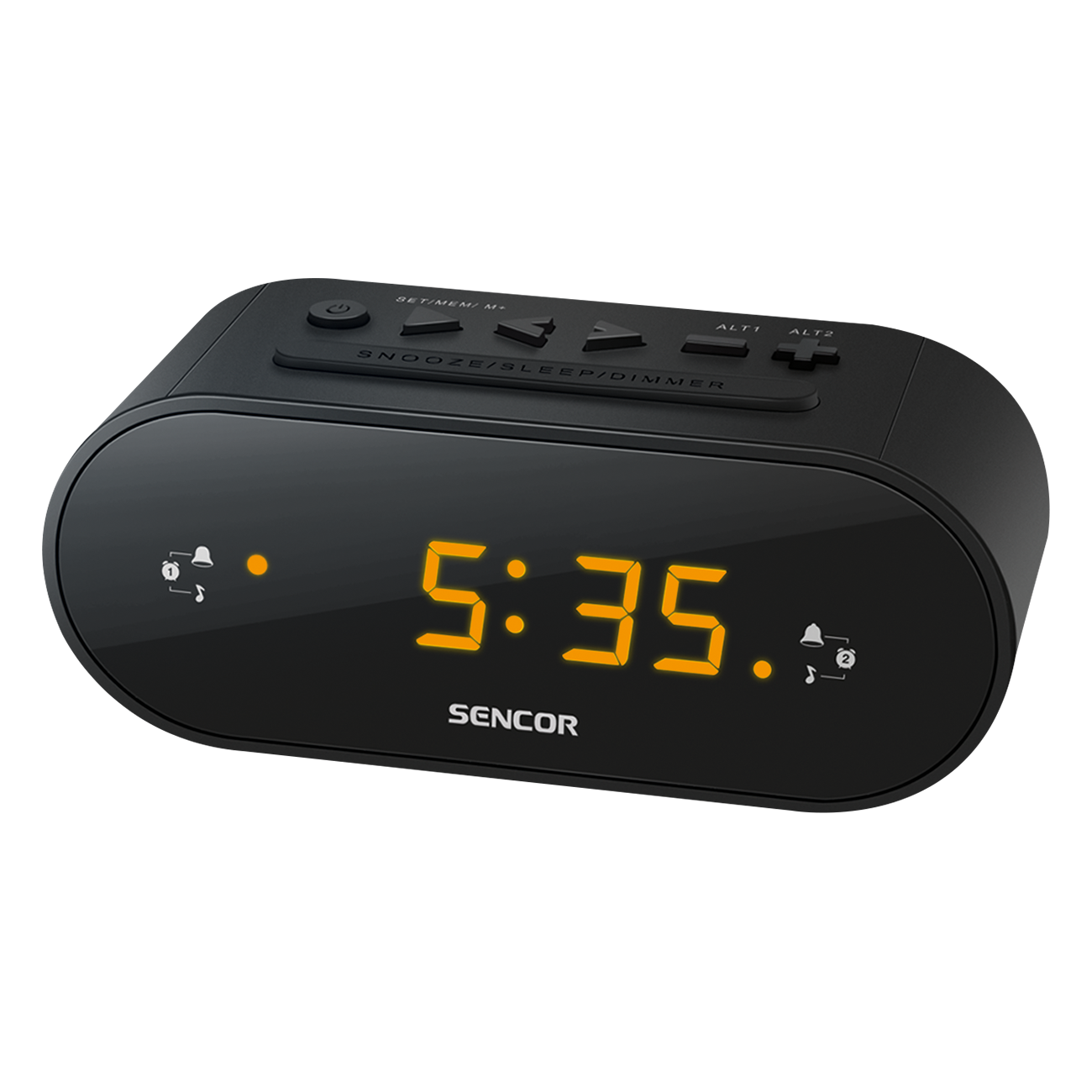 Kelloradio Sencor SRC1100B/W