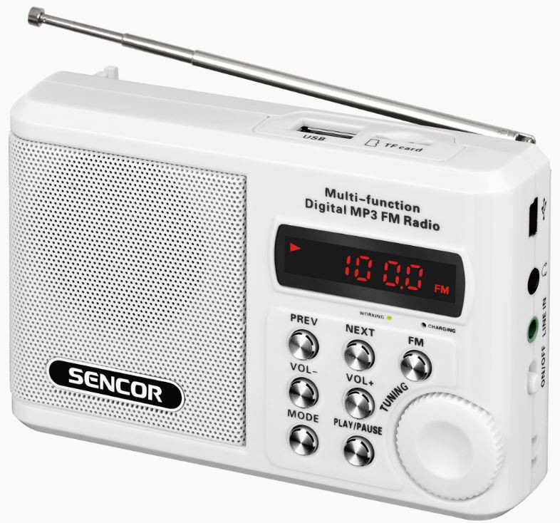 Radio Sencor SRD215B/W