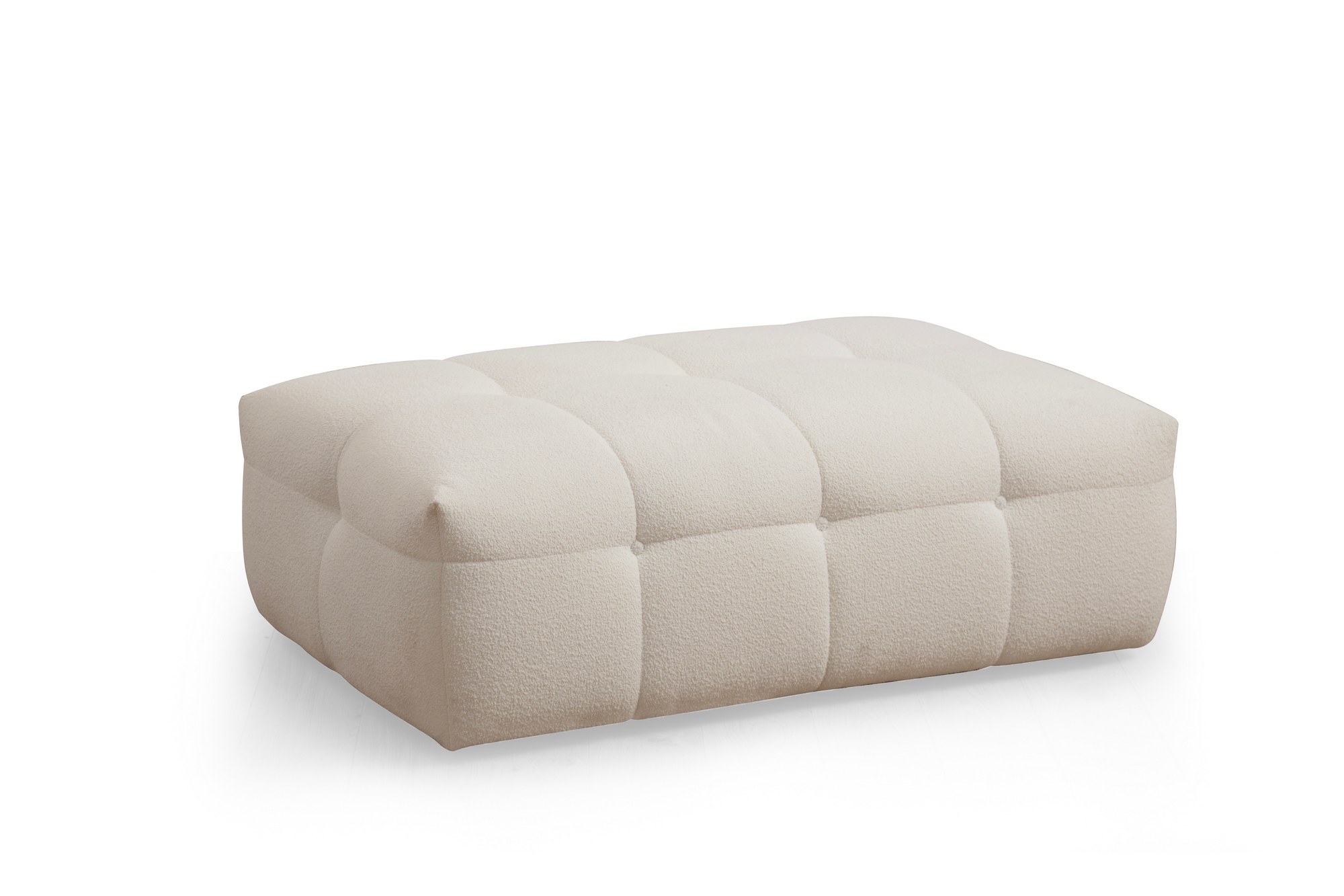 Rahi Valento Furniture Cady Ottoman beige