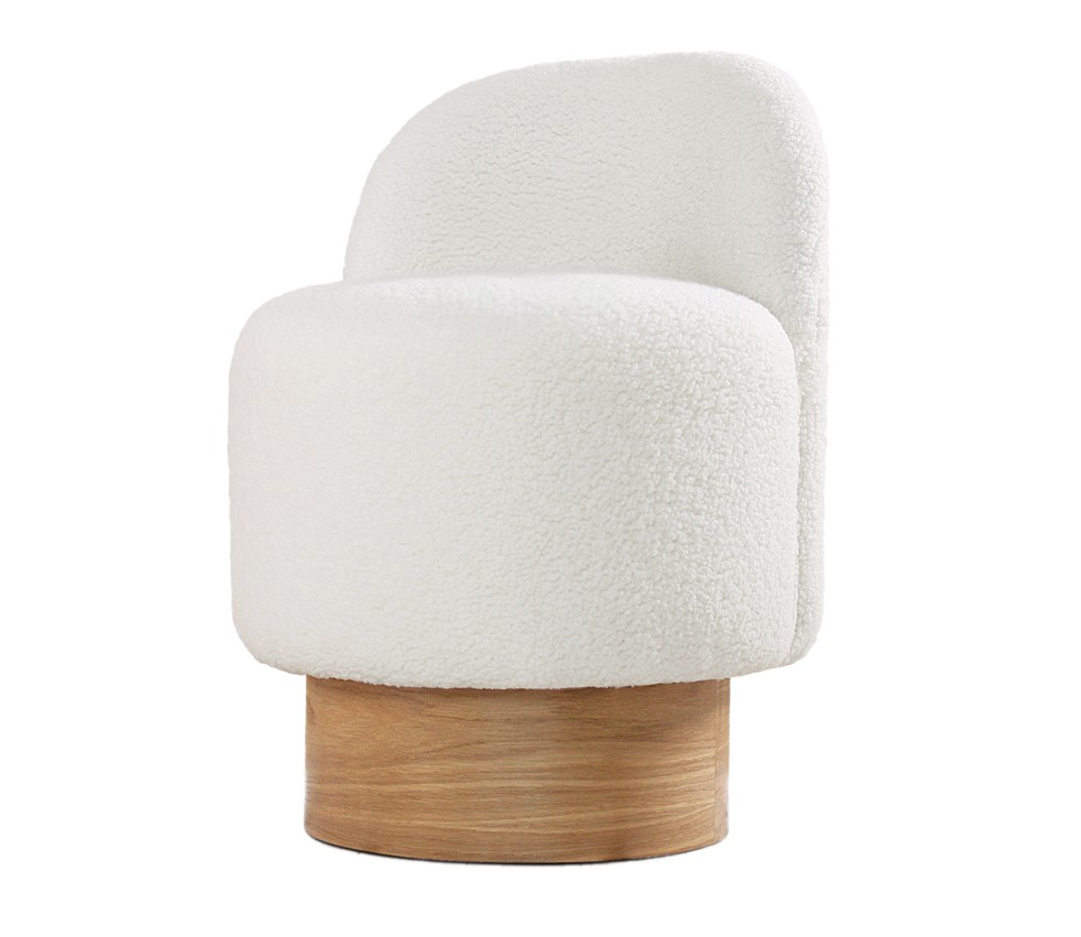 Rahi Valento Furniture Monre Teddy, 47x44cm, valkoinen
