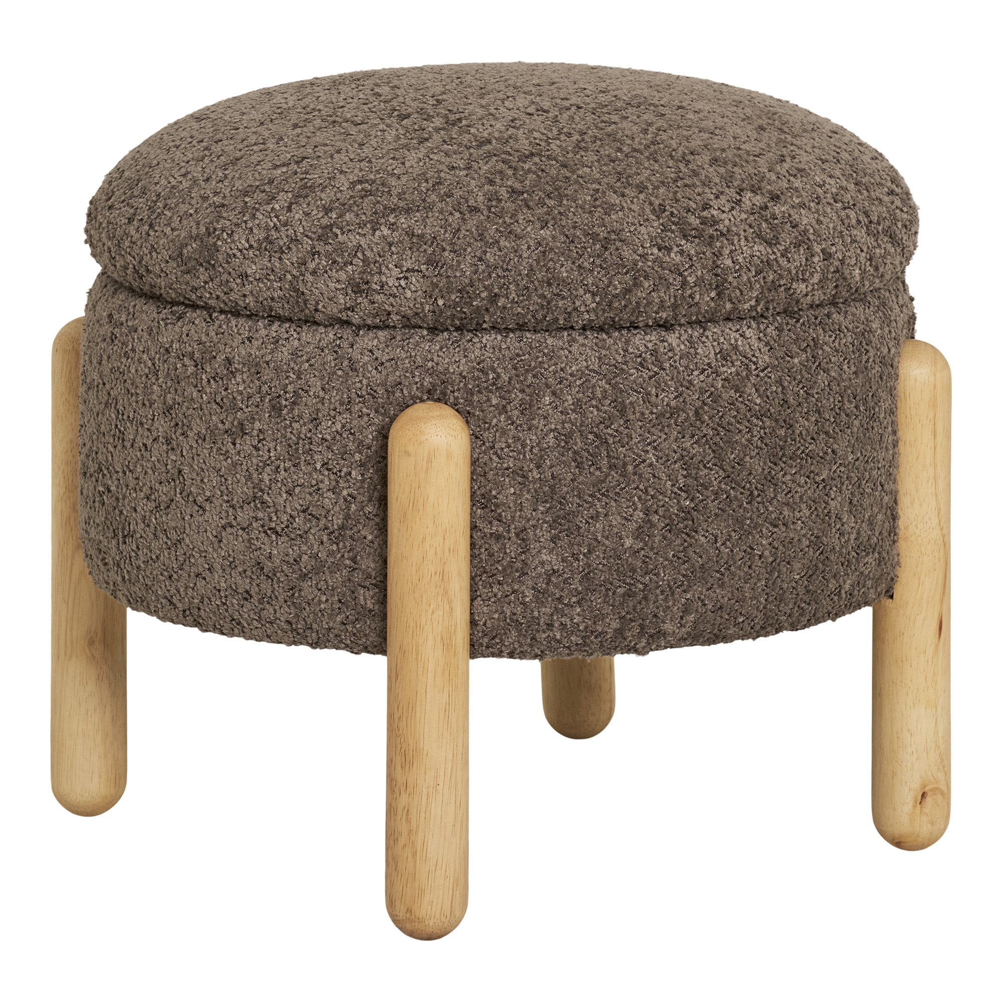 Rahi säilytystilalla House Nordic Medas, ruskea/luonnonvärinen, ø45x36 cm