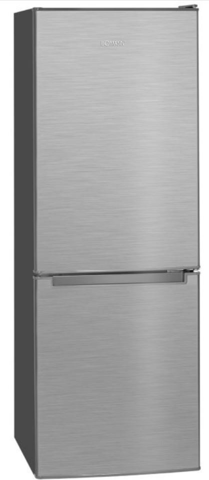 Jääkaappipakastin Bomann KG7359IX, 50cm, ruostumaton teräs