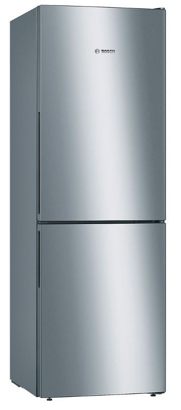 Jääkaappipakastin Bosch KGV332LEA, 60cm, NoFrost, ruostumaton teräs