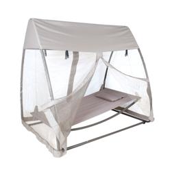 Riippukeinu Home4You Sunday, 215x155x197cm, Taupe