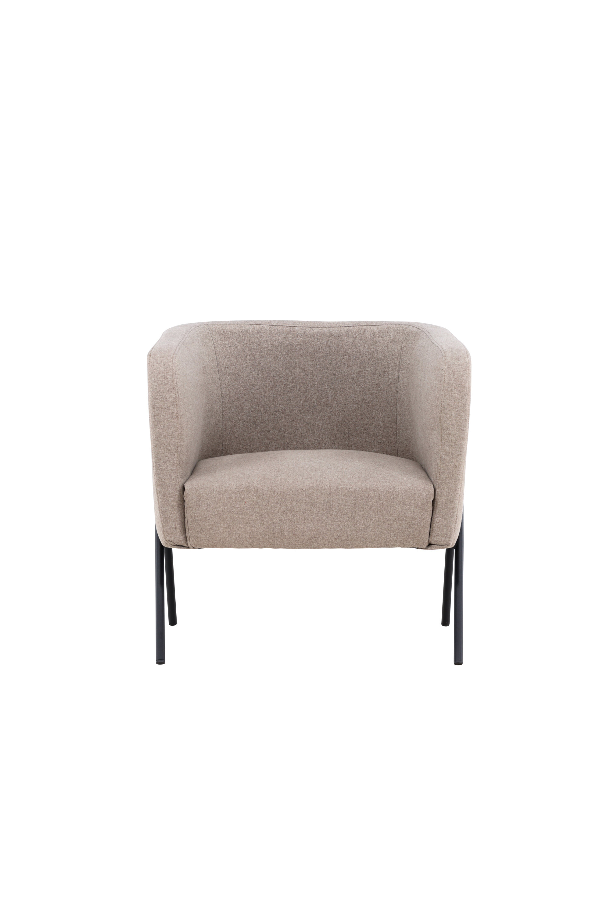 Nojatuoli Venture Home Rika, 65x66x70 cm, beige/musta