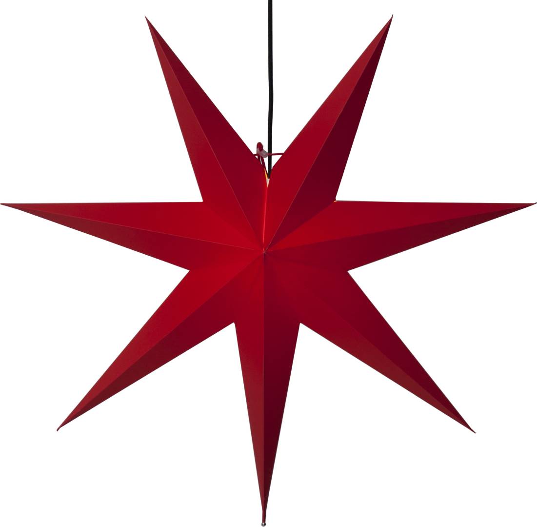 Paperitähti Star Trading Rozen, 70 cm, punainen