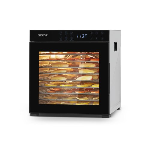 Ruokakuivuri North Craft FD-1018, 10 tasoa, 1000W, ruostumaton teräs