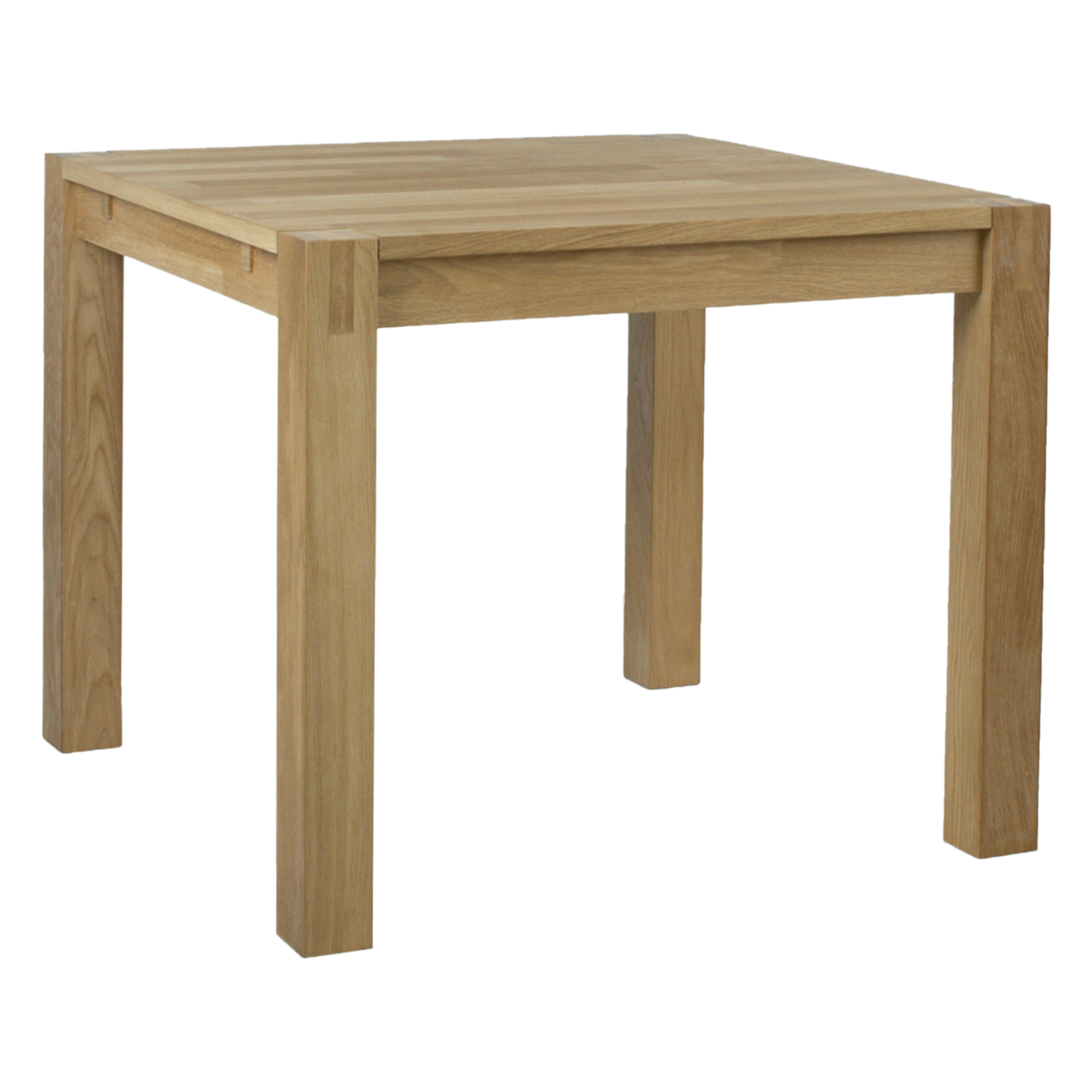 Ruokapöytä Home4You Chicago New, 90x90x76cm, Tammiviilu/Mdf, Luonnollinen
