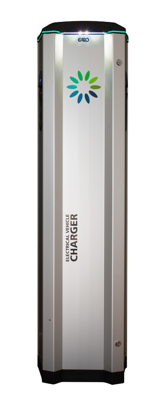 Sähköauton latausasema Garo LS4, LS4DCM-T222WO-R-4G, 2xType2, 22kW(3x32A), vikavirtasuoja, kWh-mittari, RFID, 4G