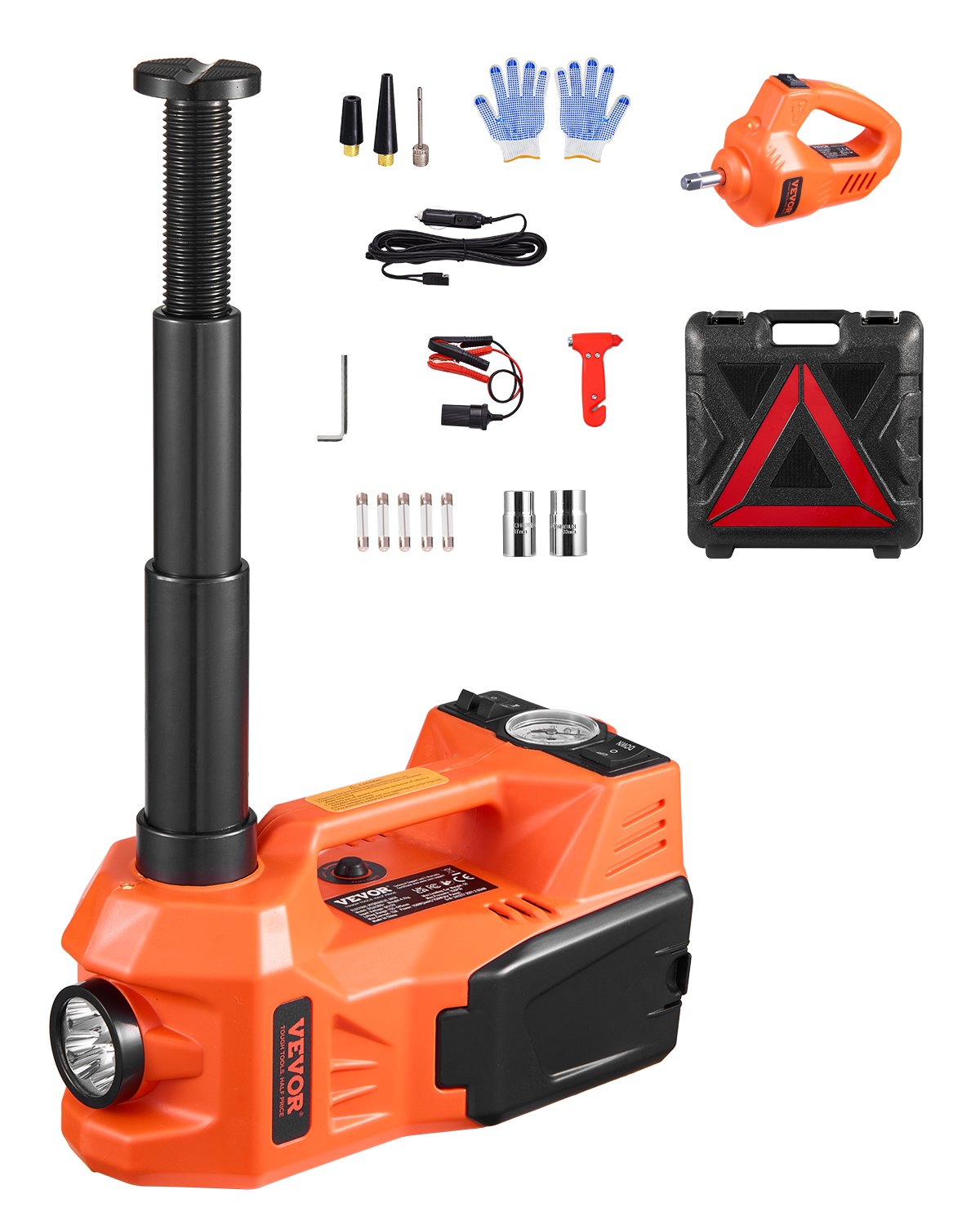 Sähköinen hydraulitunkkisarja North Craft DSJA380+, 5T, Sähkösakset, Sisäänrakennettu Pumppu, 12V, 8.6kg
