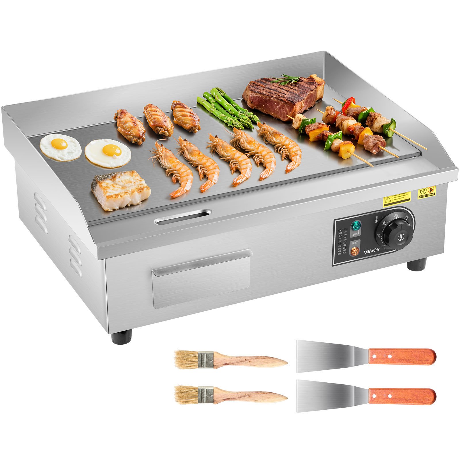 Sähköparila North Craft YS-540-EU, 535x300mm, 3200W, ruostumaton teräs