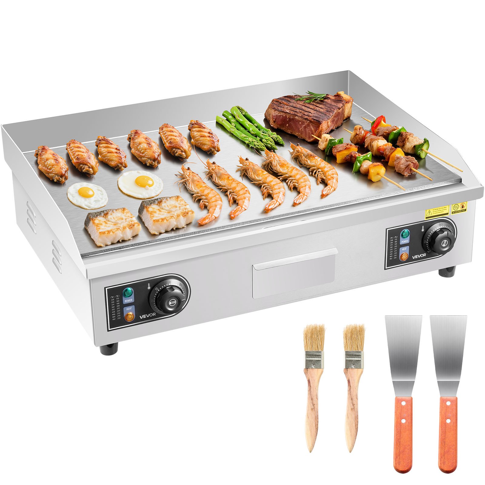 Sähköparila North Craft YS-660-EU, 655x400mm, 4000W, Ruostumaton Teräs