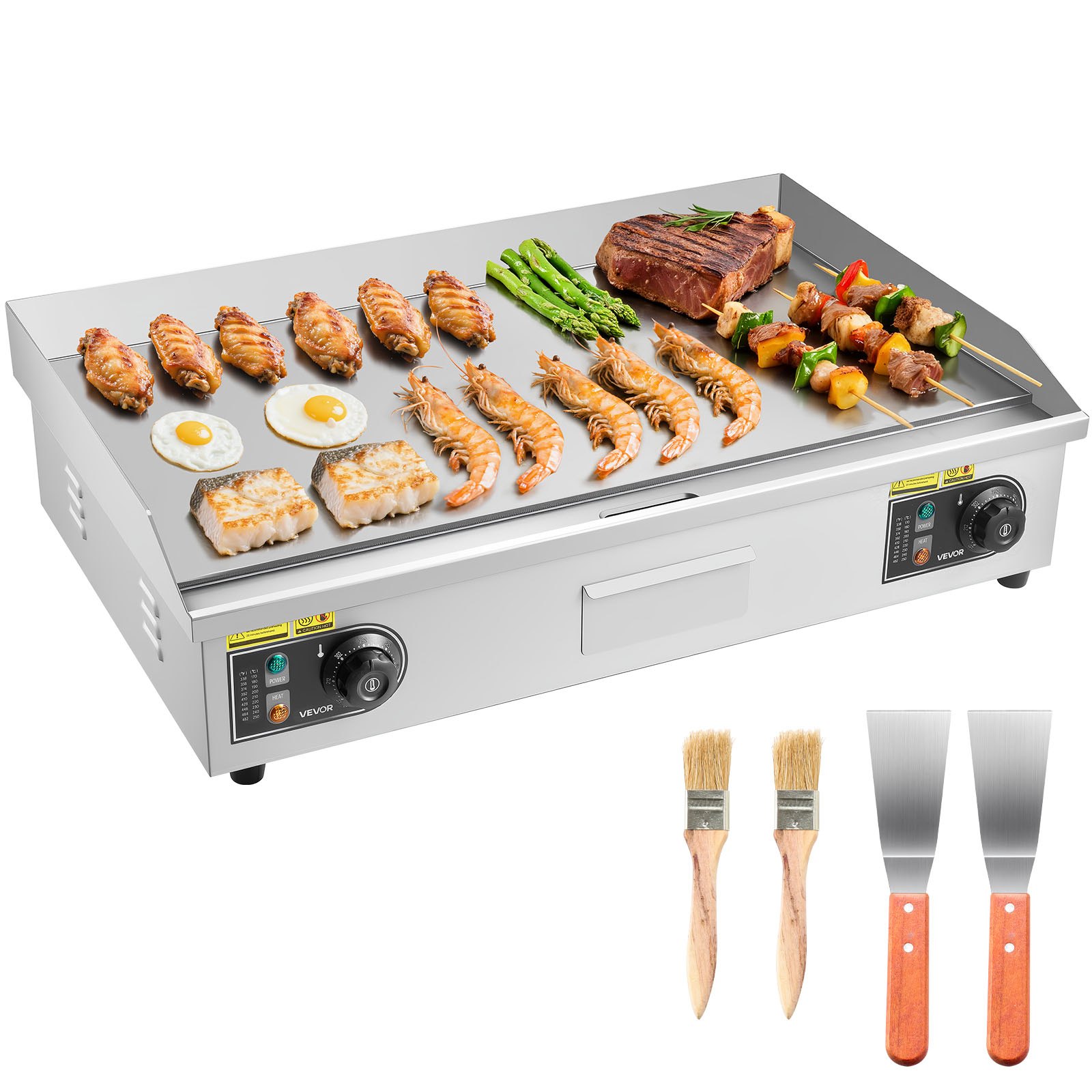 Sähköparila North Craft YS-730-EU, 4400W, 725x400mm, ruostumaton teräs