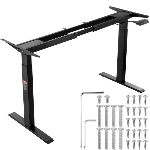 Sähköpöydän Runko North Craft ZW-14, 70-117 cm, musta