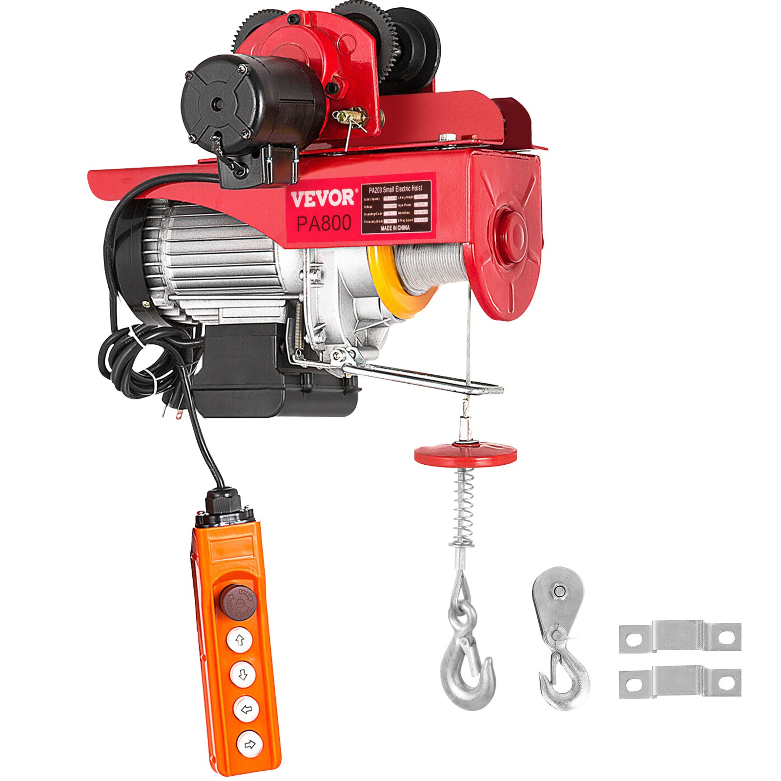 Sähkövaijerinostin North Craft PA800, 1300W, 800kg, 12m, teräsharmaa