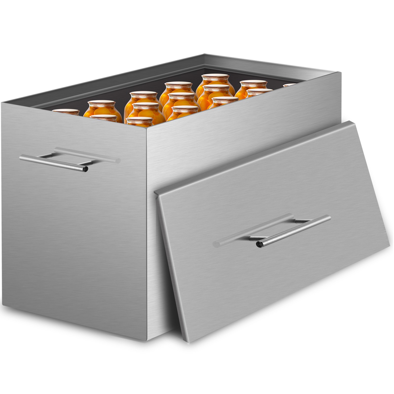 Säilöntäkattila North Craft SYGTGWSF, 15l, 304 Ruostumaton Teräs, Hopea