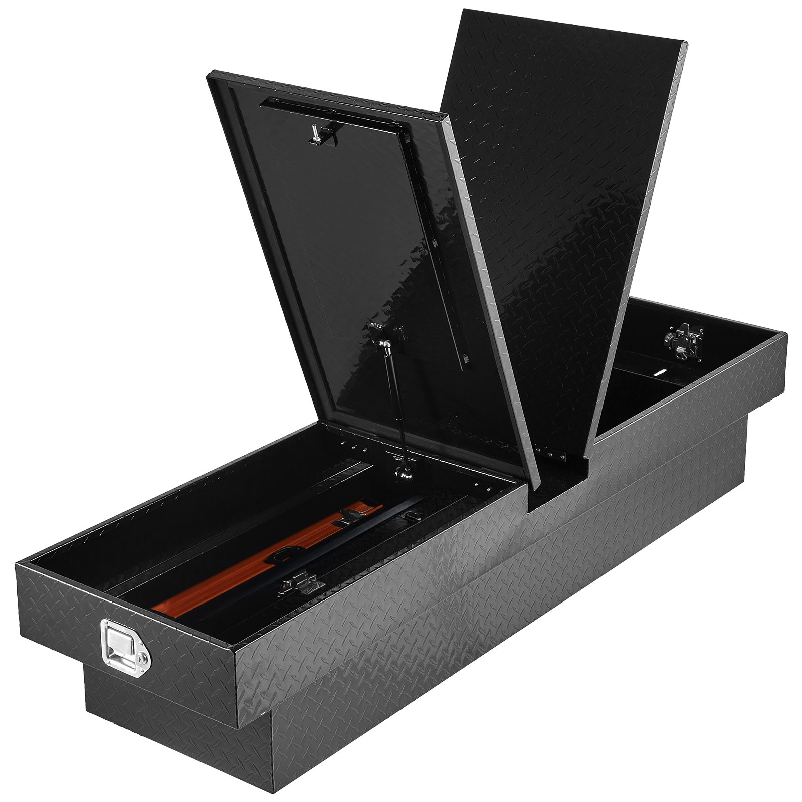 Säilytyslaatikko lava-autoon North Craft, Raskas Alumiini 183.5x57x37.5cm, Musta
