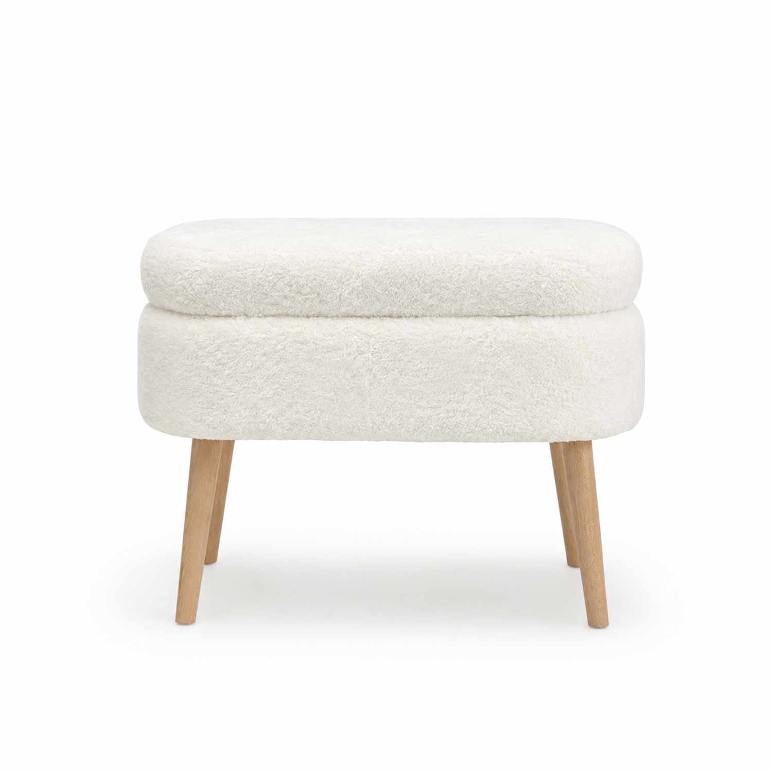 Säilytysrahi Valento Furniture Mini Oslo, 60x46x35 cm, valkoinen