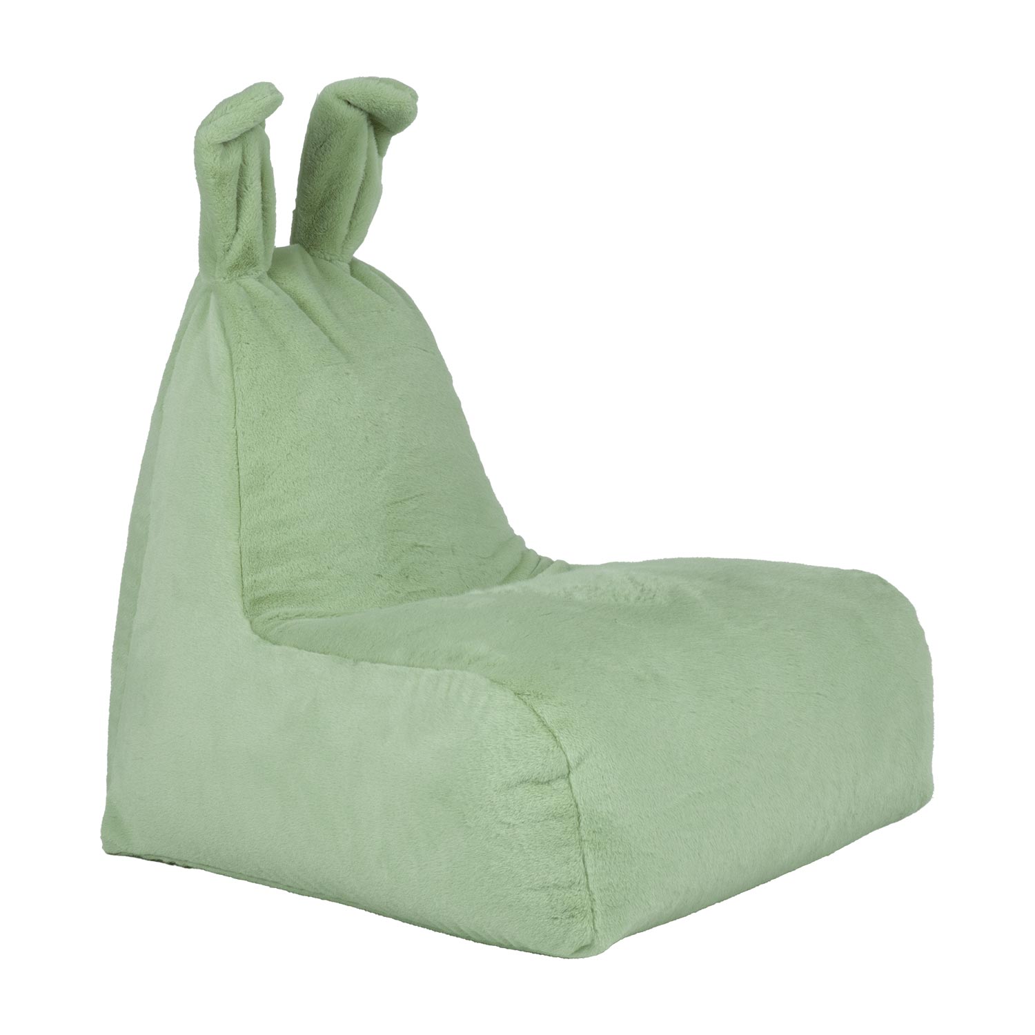 Säkkituoli Home4You Jänes, 85x80x30/75cm, Vaaleanvihreä