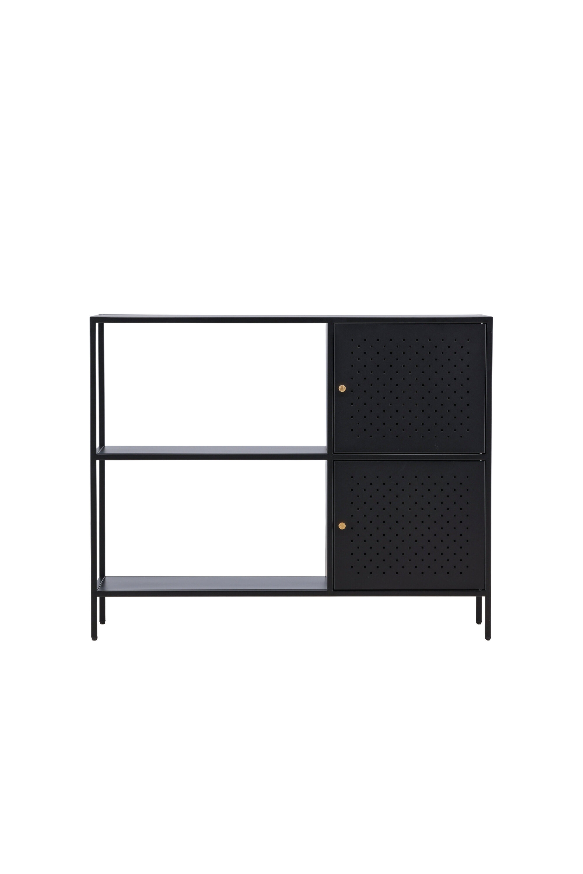 Säilytyskaappi Venture Home Salta, 100x30x75 cm, musta