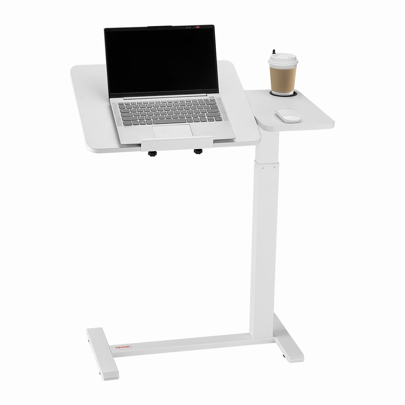Sängyn apupöytä North Craft GT-SR65-B5, 70x40cm, Säädettävä Korkeus, Valkoinen