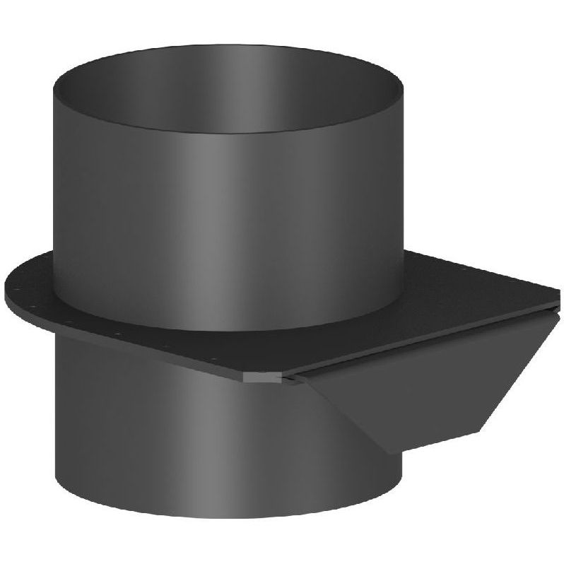 Savupeltilaite Jeremias Ferro, vedettävä, Ø120 mm, musta