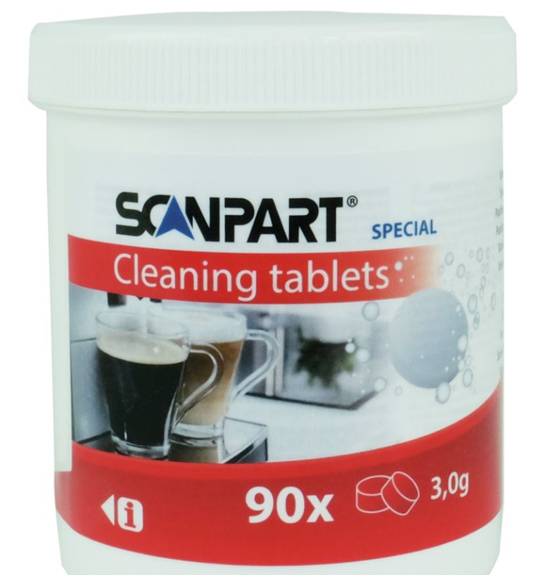 Kahvinkeittimen puhdistustabletit 90 kpl Scanpart 2790000230