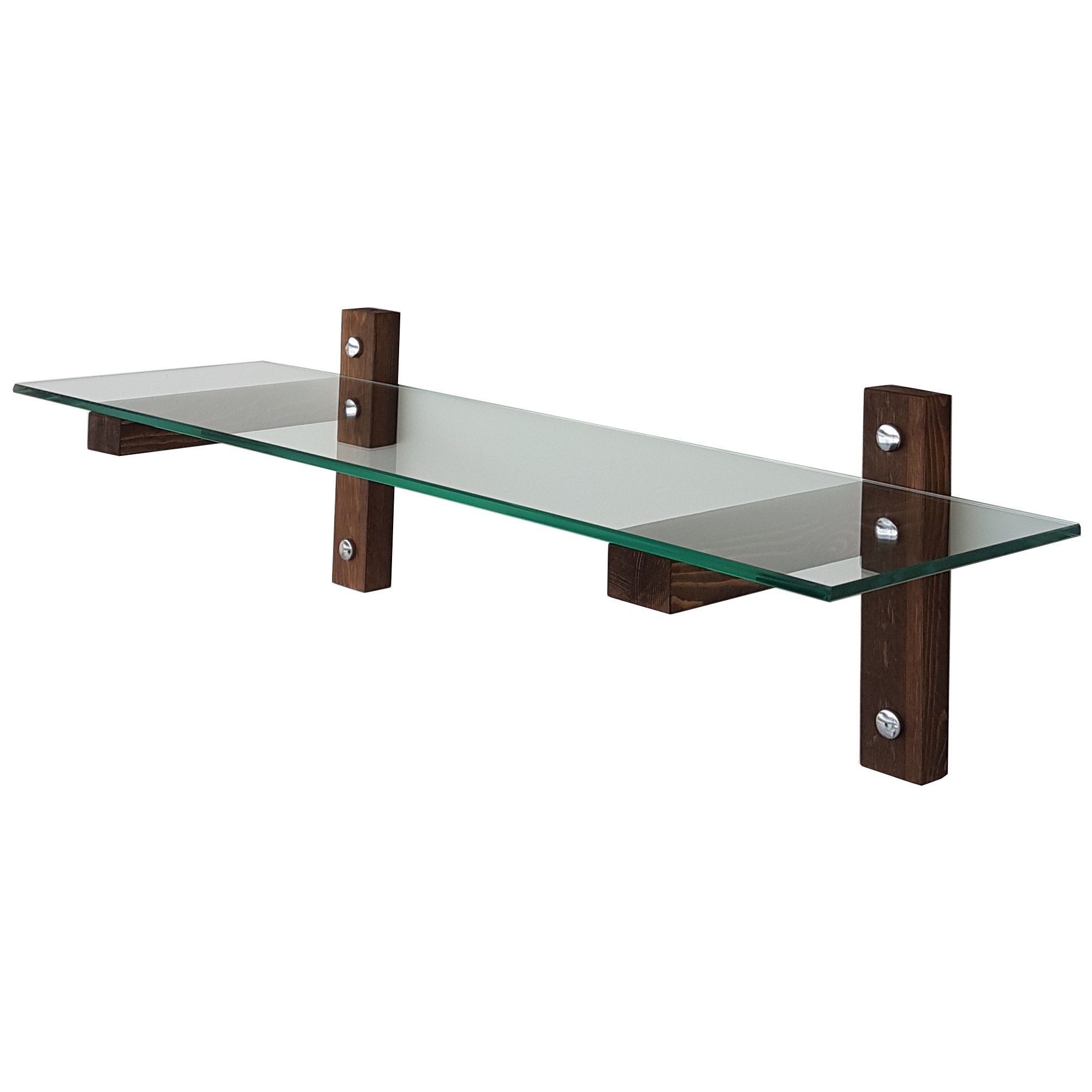 Seinähylly Valento Furniture R100, 85x25cm, pähkinä