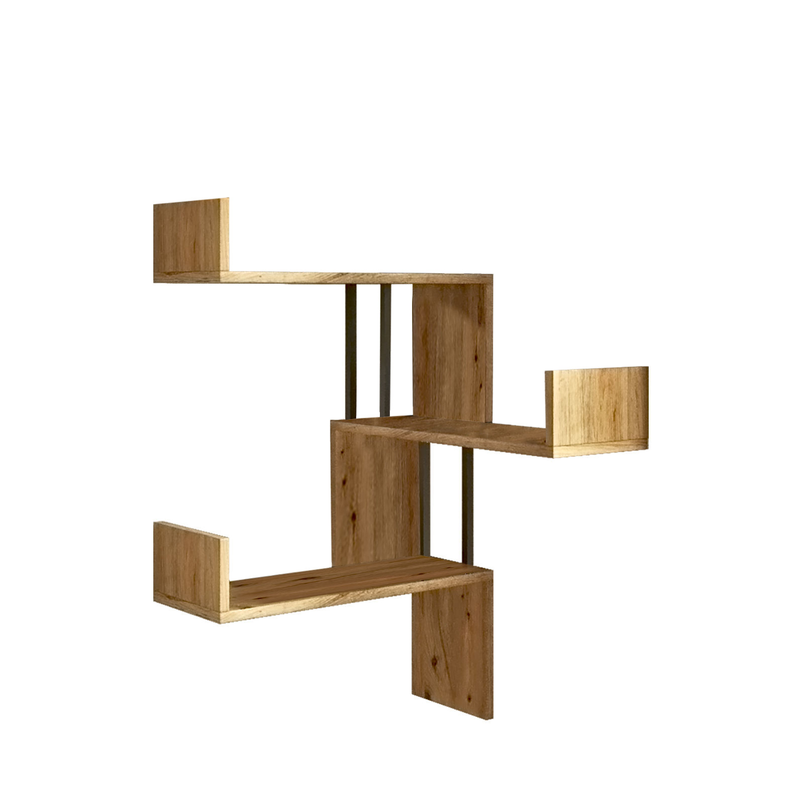 Seinähylly Valento Furniture VG17, ruskea