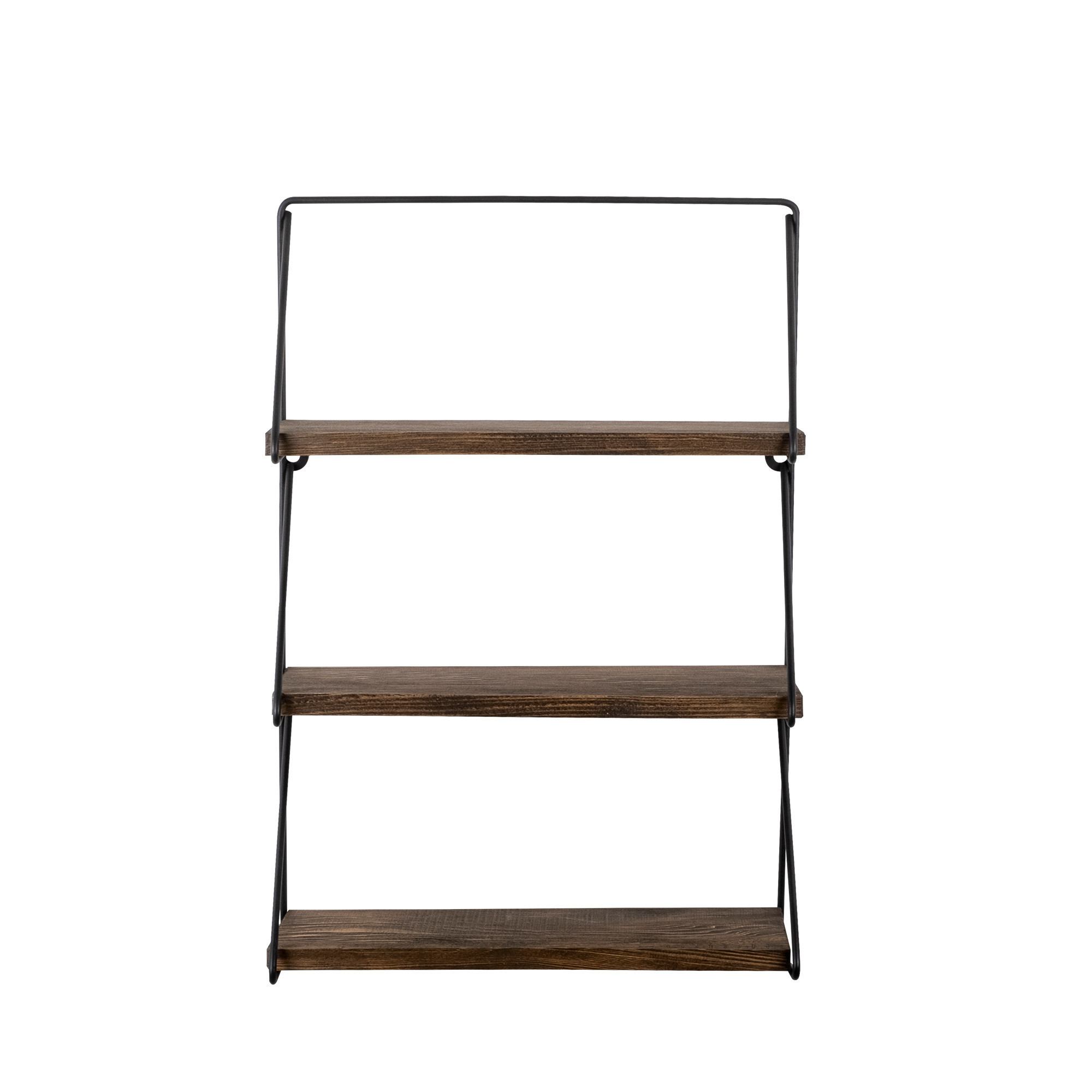 Seinähylly Valento Furniture Violaceae, 40x60cm, tummanruskea