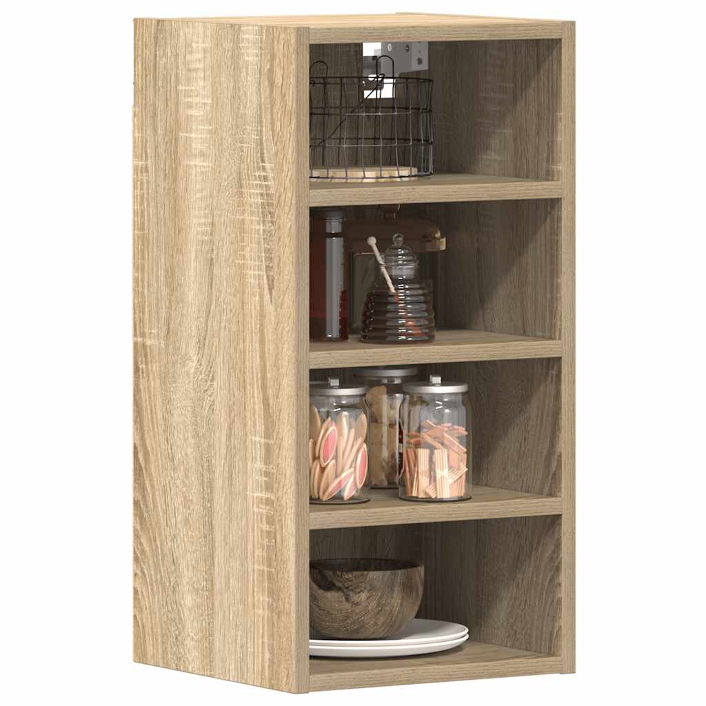 Seinäkaappi sonoma tammi 30x29,5x60 cm lastulevy