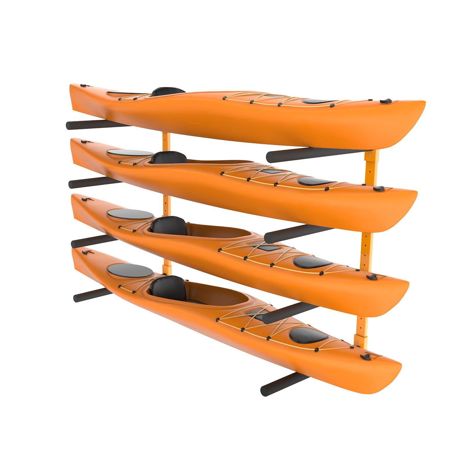 Seinäkajakkiteline  North Craft, 4 kajakille, 182 kg kantavuus