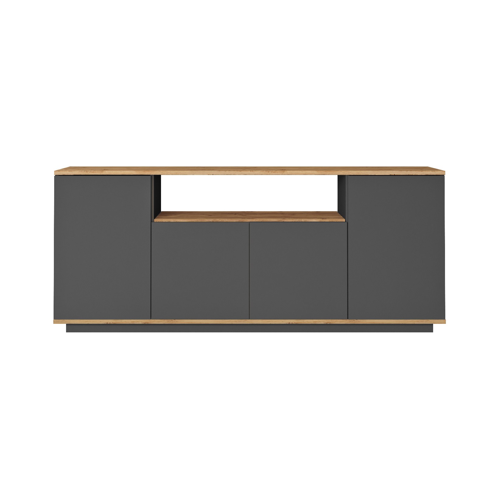 Senkki Valento Furniture FR15-AA mänty/antrasiitti