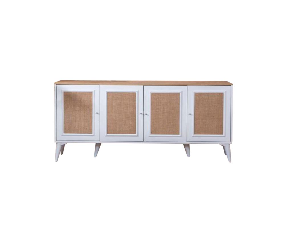 Senkki Valento Furniture Mount, 180x80cm, ruskea/valkoinen