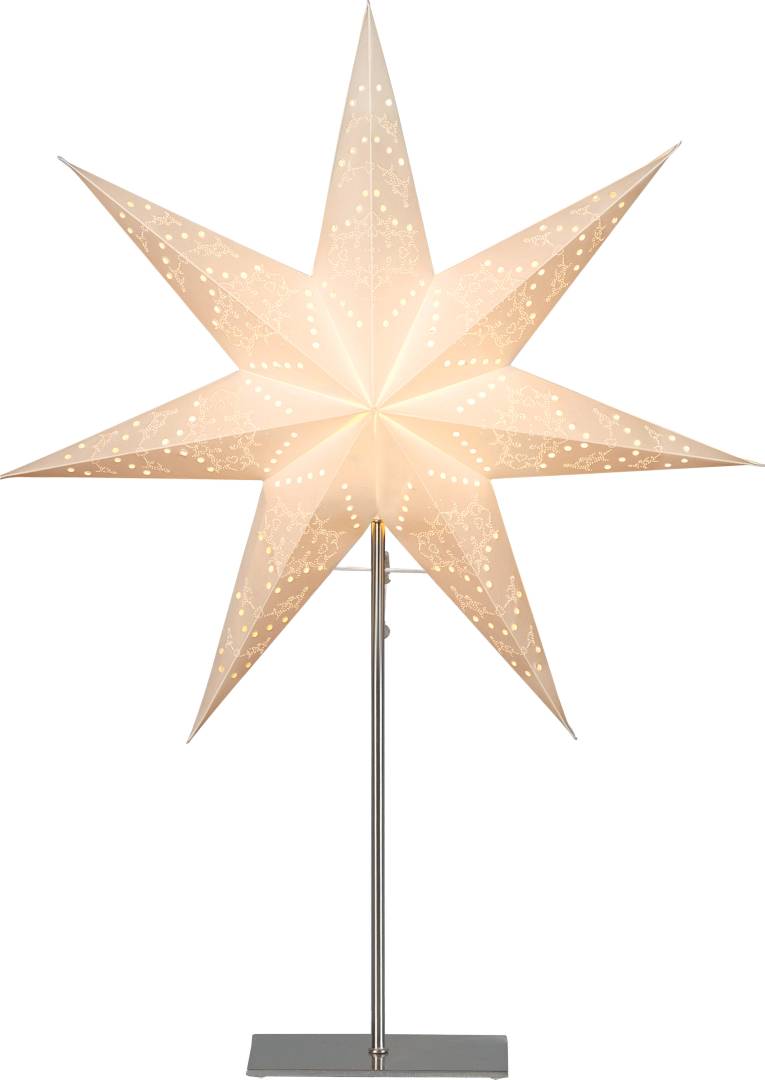 Pöytätähti Star Trading Sensy, 78 cm, valkoinen