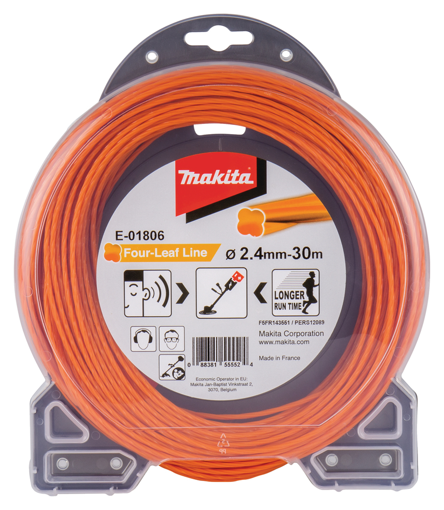 Siima Makita, Ø2.4mm x 30m, neliapila