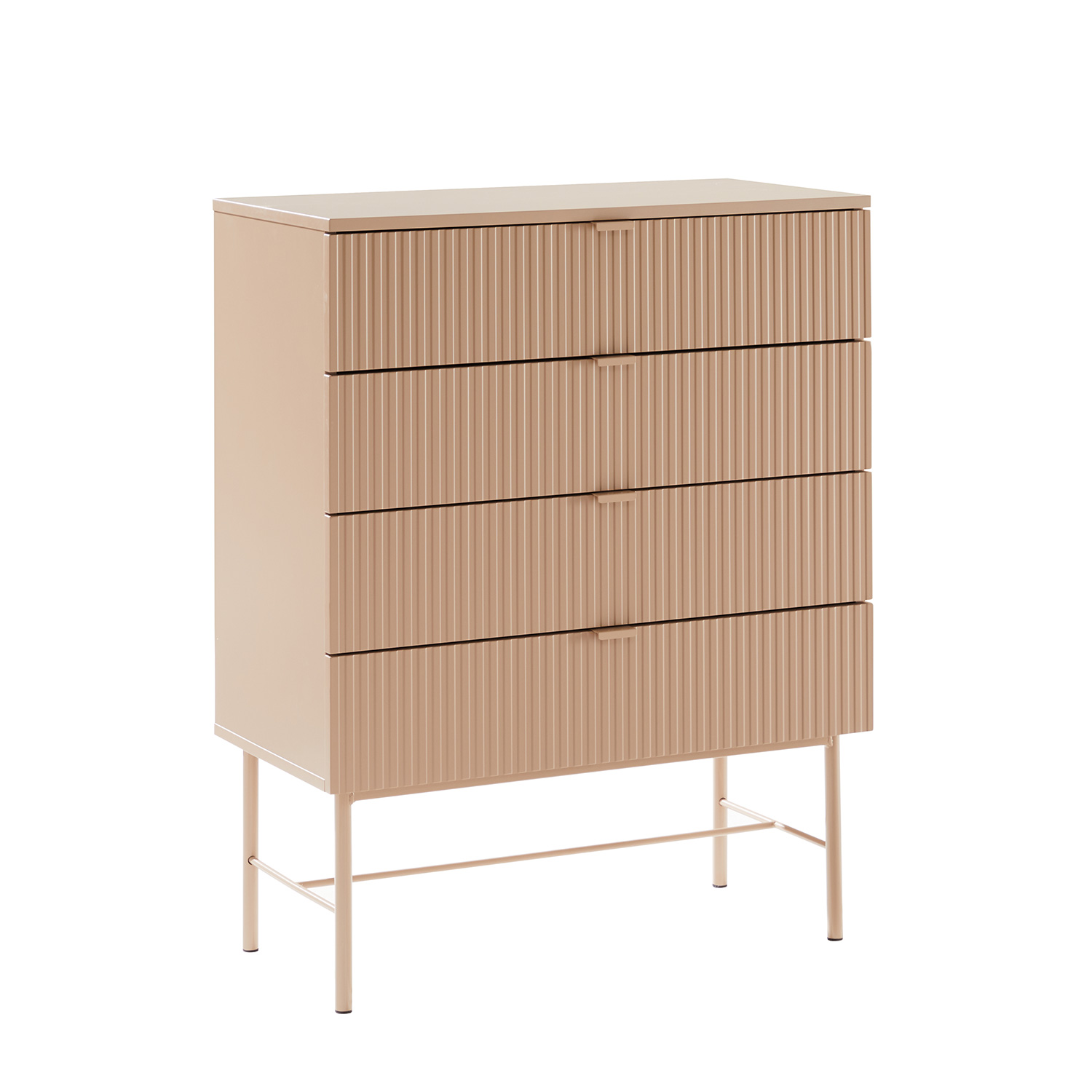 Sivukaappi Home4You Sequence, 79x40x100cm, Beige