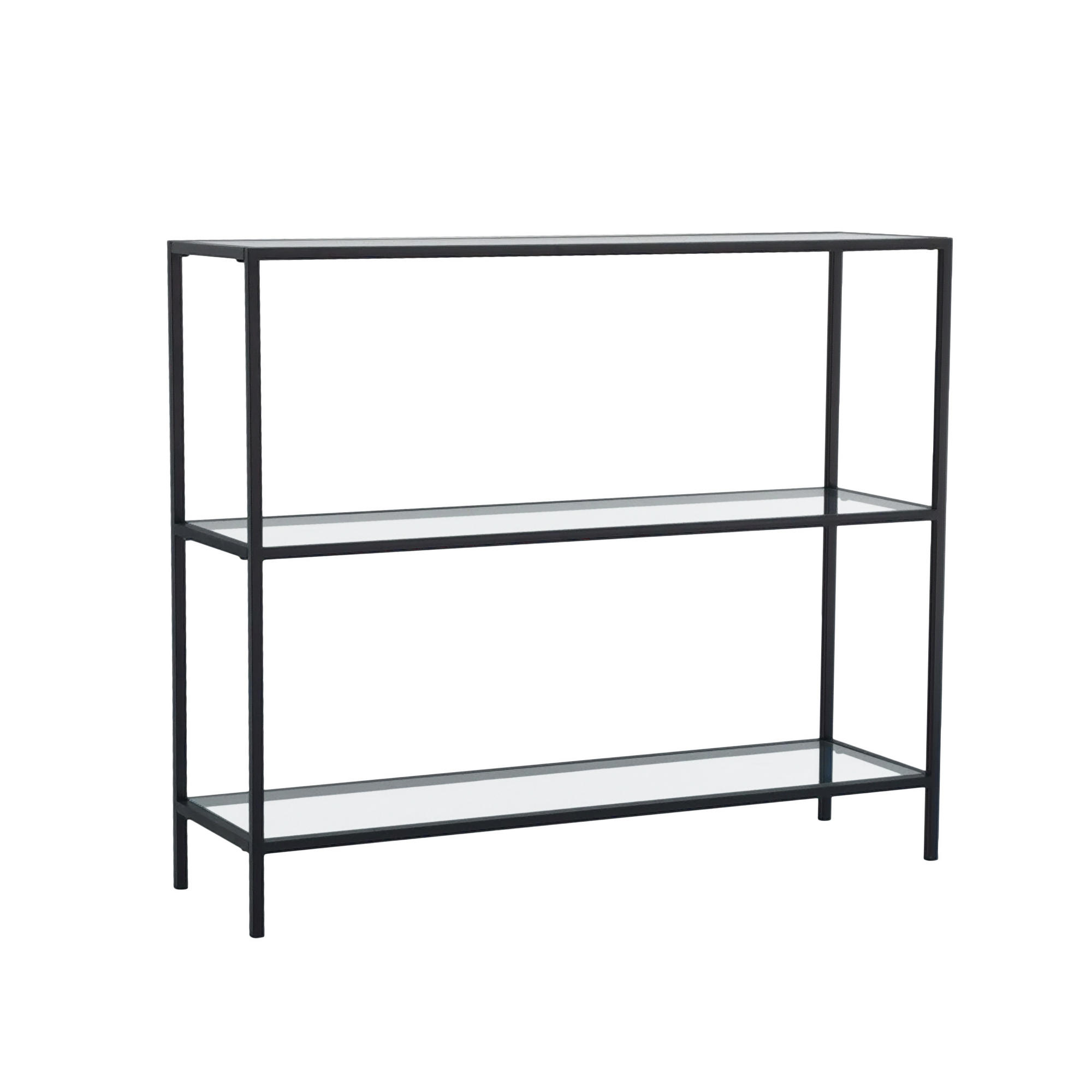Sivupöytä Valento Furniture D100, musta