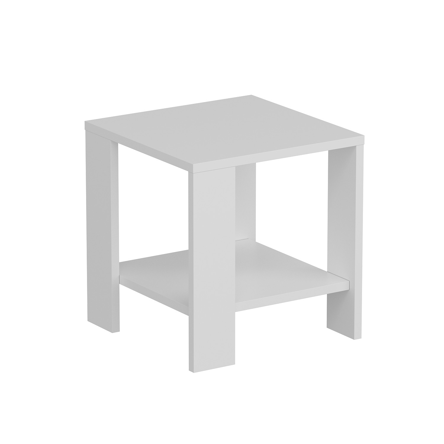 Sivupöytä Valento Furniture Midi, valkoinen